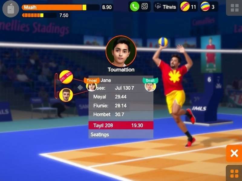 Mahal Volley Valiant Character Selection Screen